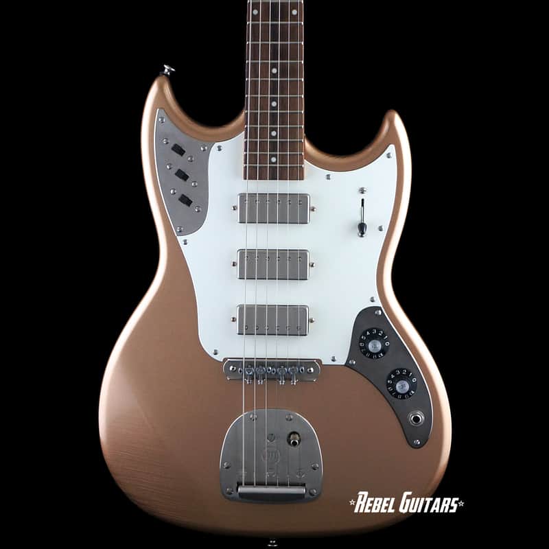 2025 Frank Brothers Guitar Company Sonar in Firemist Gold image 1