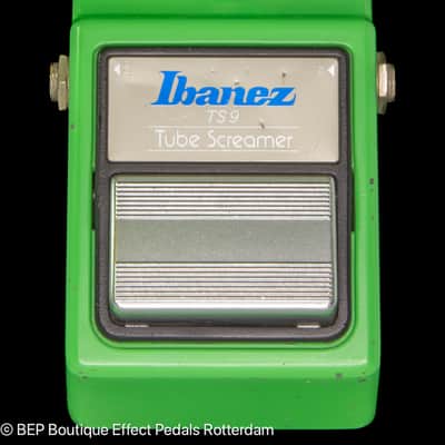 Ibanez TS-9 Tube Screamer Japan 90's re-issue s/n 204545 with JRC1458D op amp image 4