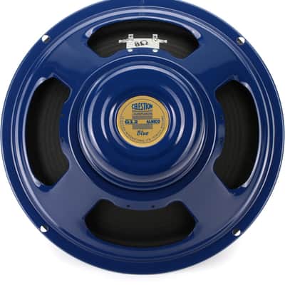 Celestion Blue - 12 inch 15-watt Alnico Replacement Guitar Speaker - 8 Ohm (5-pack) Bundle image 1