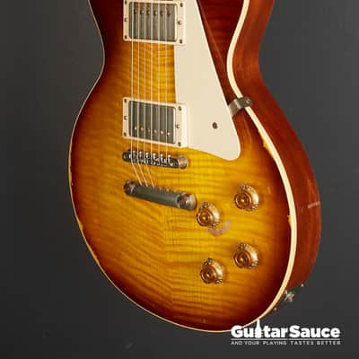 Gibson Custom Shop 59 Les Paul Joe Perry Signature Tom Murphy Aged Tobacco Burst 2013 (Cod.1721UG) image 6
