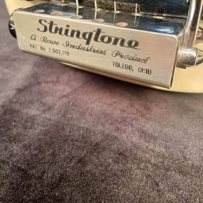 Supro/Valco Comet Double Neck 6/6-String Lap Steel 1956 white w/ supro amp image 2