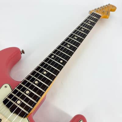 2020 Fender Custom Shop ’61 Stratocaster Journeyman Relic - Faded Fiesta Red image 6