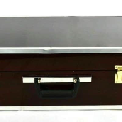 Handmade Harmonium With Padded Bag Original Bina Brand Professional 9 Stopper Portable - Natural image 2