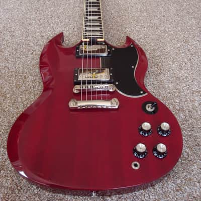 GRECO SST-88 SG Guitar - Cherry red MIJ 2012 image 1