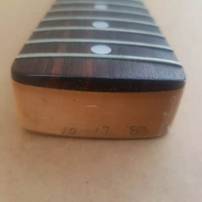 1983 SQUIER by FENDER STRATOCASTER NECK - FLOYD READY image 4