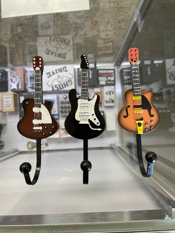 MINT 3 pack • Guitar Shaped Hooks image 1