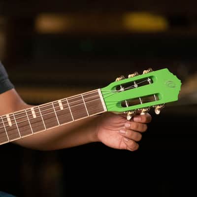 ORTEGA Gaucho Series 4/4 Konzertgitarre 6-String - Green Apple + Gigbag image 15