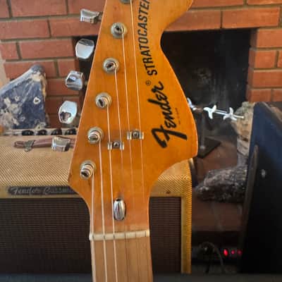 Fender Stratocaster with 3-Bolt Neck, Maple Fretboard 1971 - 1977 - Olympic White image 10