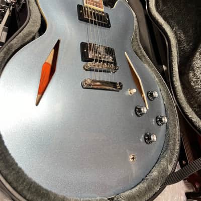 Epiphone Dave Grohl DG 335 Semi-hollowbody Electric Guitar - Pelham Blue FREE PLEK! 199 image 3