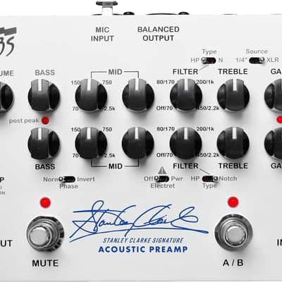 EBS Stanley Clark Signature Acoustic Preamp | Reverb Canada