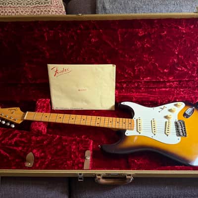 Fender American Vintage '56 Stratocaster 2013 2-Tone Sunburst image 2