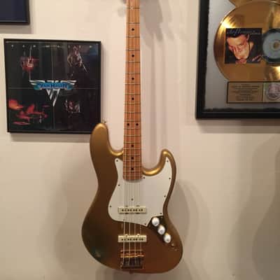 Fender Jazz Bass SPECIAL Shorline Gold Smith Era RARE Bound Maple Neck OHSC 1982 image 1