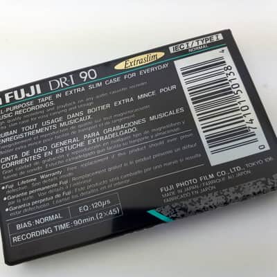 New Sealed Fuji DR-I 90 IEC I / Type I Normal Cassette 90 Minutes Blank Audio Slim Cassette Tape image 4