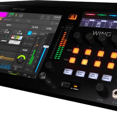 Behringer WING Rack 48-Channel Digital Mixer 2024 - Present - Black image 4