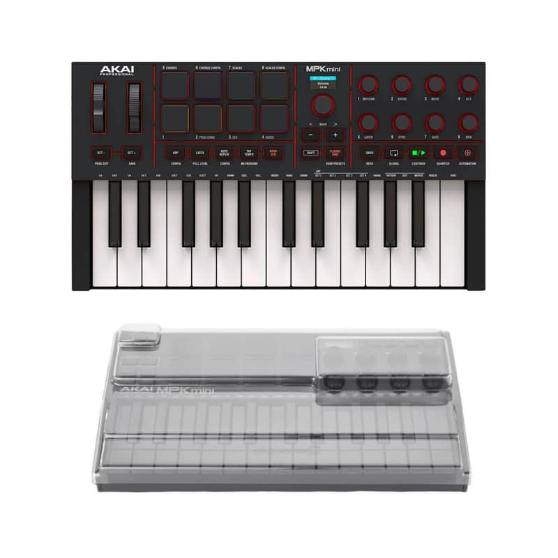 Akai Professional MPK Mini IV 25-Key USB-C MIDI Keyboard Controller Bundle image 1