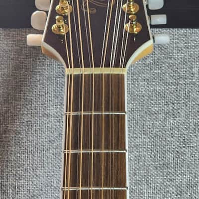 Takamine GJ72CE-12 NAT G70 Series 12-String Jumbo Cutaway Acoustic/Electric Guitar Natural Gloss image 3