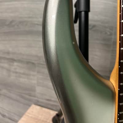 Greco Phoenix PXB-400 PJ Silver Burst Electric Bass Made In Japan #2869 image 4