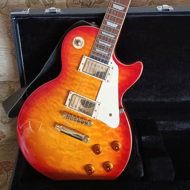 2008 – 2010 Epiphone Les Paul Ultra II Faded Cherry Sunburst