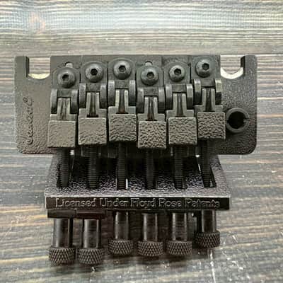 80s Jackson JT-6 Tremolo Bridge Floyd Rose Licensed Black w/ Arm image 2