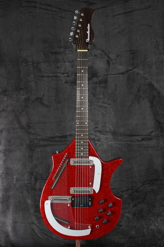 Danelectro Coral Sitar Red Flake *Free Shipping in the USA* image 1