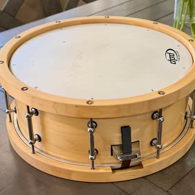 PDP / Pacific 5.5x14 wood hoop snare drum - Natural image 4