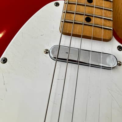 Fender Standard Telecaster 1995 Red - Top Load Bridge - Custom Shop 51 Nocaster Pickups image 2