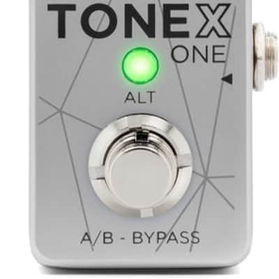IK Multimedia TONEX ONE Pedal Bass Edition Amplifier/Cab/Effect Modeling Pedal - Silver image 2