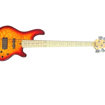 Lakland Skyline 55-02 Deluxe, Honey Burst Quilt Maple Top / Maple COSMETIC FLAWS, B-STOCK *IN STOCK* image 7