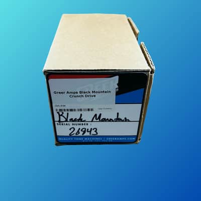 Greer Amps Black Mountain Crunch Drive Pedal image 4