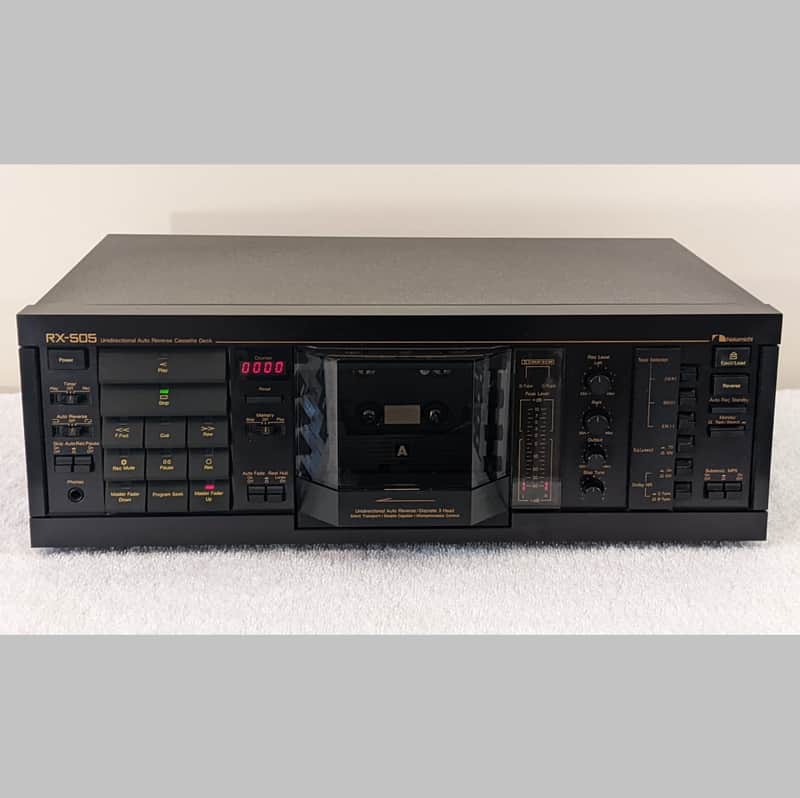 Nakamichi - RX-202E - Auto Reverse Stereo Cassette Deck - Serviced