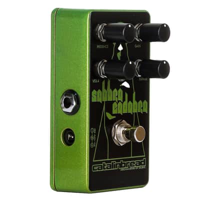Catalinbread Sabbra Cadabra 10th Anniversary Overdrive Pedal - Green image 3