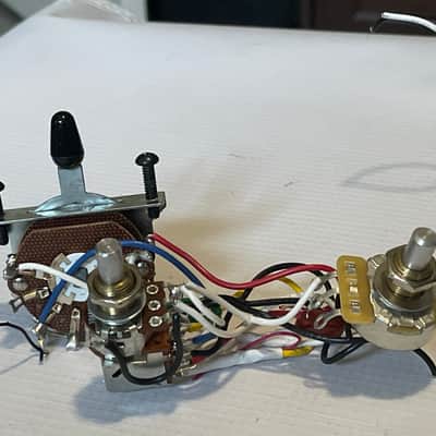 2010's Era MIM Charvel San Dimas Pro Mod 2H Guitar Complete Electronics Wiring Volume Pot Jack image 3
