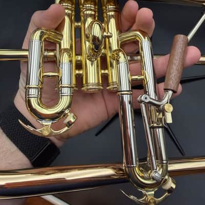 Conn Vintage One 1FG Flugelhorn – Gold Brass – Fred Powell Design – Eastlake Era – NAMM Demo image 6