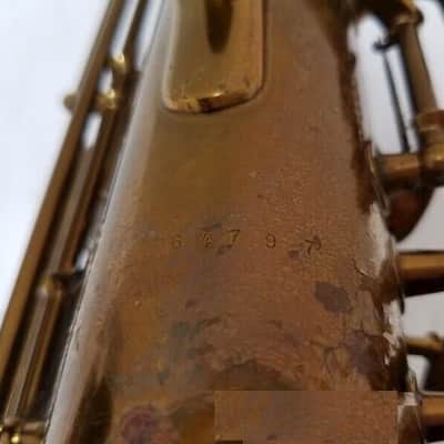 Hamilton Alto Saxophone USA w/ case/neck/MP/strap, Very Good condition image 12