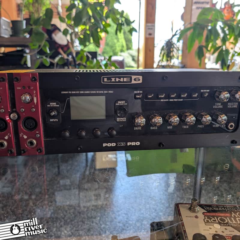 Line 6 POD x3 Pro Rackmount Multi-Effect and Amp Modeler | Reverb