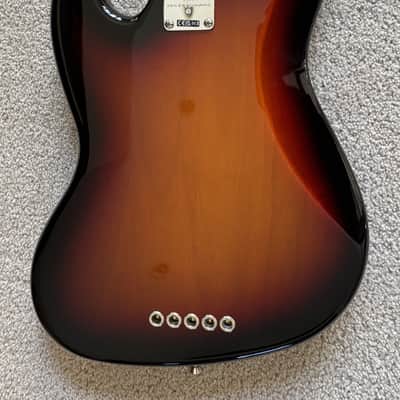 Fender American Professional II Jazz Bass V Guitar, 3-Color Sunburst, Deluxe Molded Hardshell Case image 8