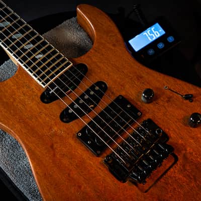 Caparison Dellinger – Natural – Mahogany – Original Electronics – w/ Original Hardshell Case image 17