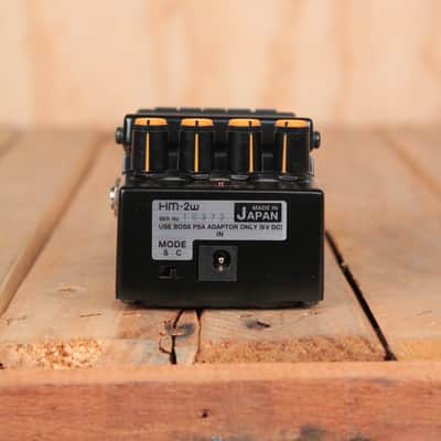 Boss HM-2W Heavy Metal Waza Craft - Distortion Guitar Effects Pedal (Nearly New) image 6