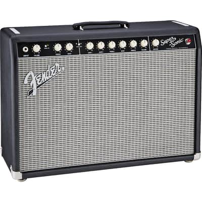 Fender Super-Sonic 22 22W 1x12 Tube Guitar Combo Amp Regular Black image 7