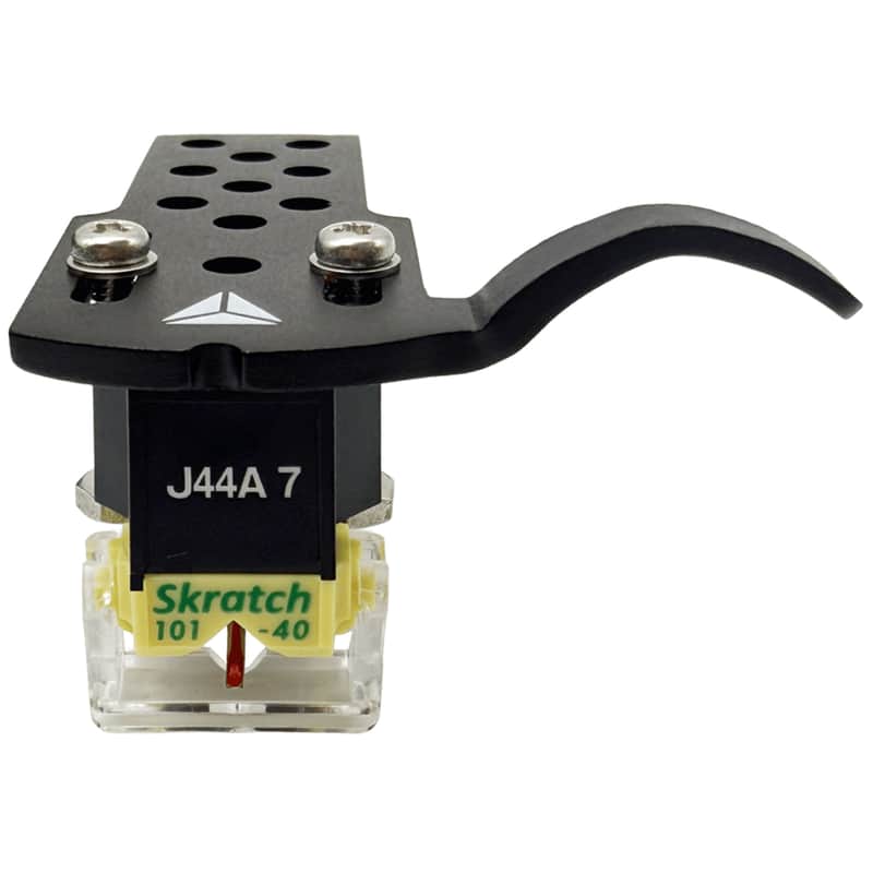 JICO OMNIA J44A 7 RUBY SKRATCH-101 Tonabnehmer (1 Paar) Schwarz - DJ cartridges image 1