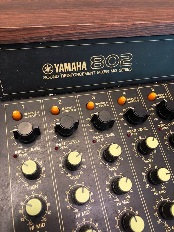 Vintage Yamaha 802 Sound Reinforcement Mixer MQ Series | Reverb