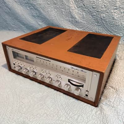 Marantz Model 2330B 130-Watt Stereo Solid-State Receiver 1977 - 1979 - Silver with Wood Case image 4