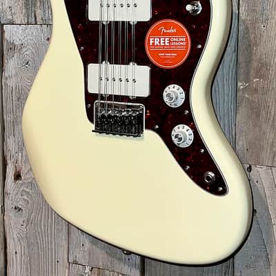 New Squier Paranormal Jazzmaster XII - Olympic White, Killer 12 String Jazzmaster! Comes Pro Set Up! image 4