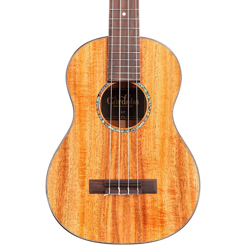 Cordoba 35T Tenor Ukulele Regular Acacia Natural image 1