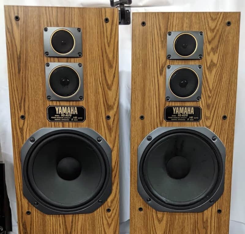 Yamaha NS-A570 3-Way Floor Standing Tower Stereo Speakers image 1