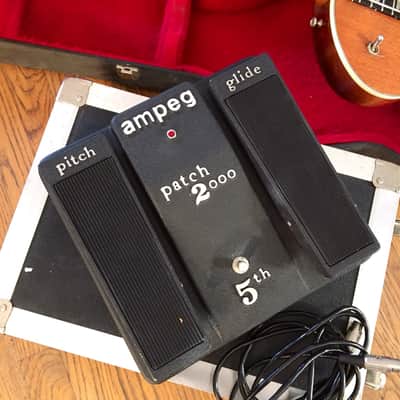 Hagstrom  Ampeg patch 2000 swede bass guitar 1976 Mahogany original vintage synth analog image 8
