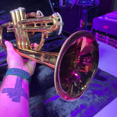 King Vintage 602 Cornet with OG case image 10