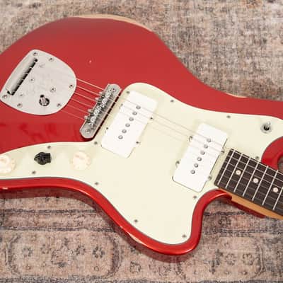 Suhr Classic JM Antique Limited Edition - Candy Apple Red w/ Mastery Vibrato image 18