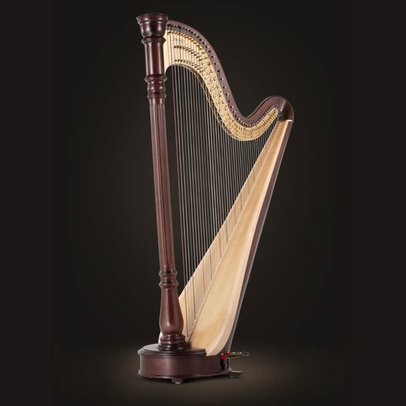 Lyon & Healy Chicago CGX - Chicago Line Pedal Harp - Mahogany image 1