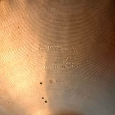 EARLY Vintage Paiste 602 SOUND EDGE Hihats 14” 852 958 g PRE SERIAL! The TONE! Don’t Pay $800 For REISSUES! image 5